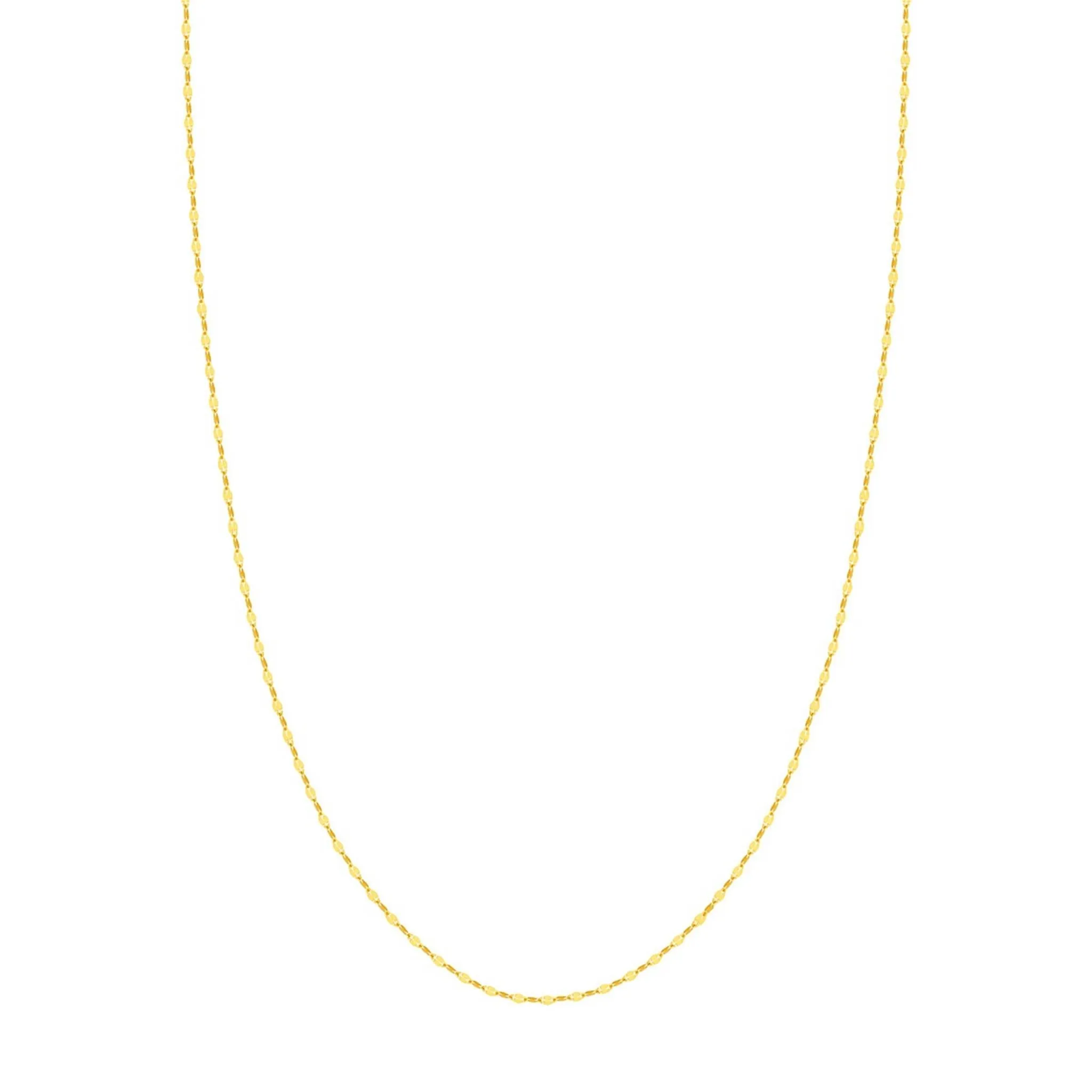 14K White Gold 8" Solid Chain Forzentina Bracelet