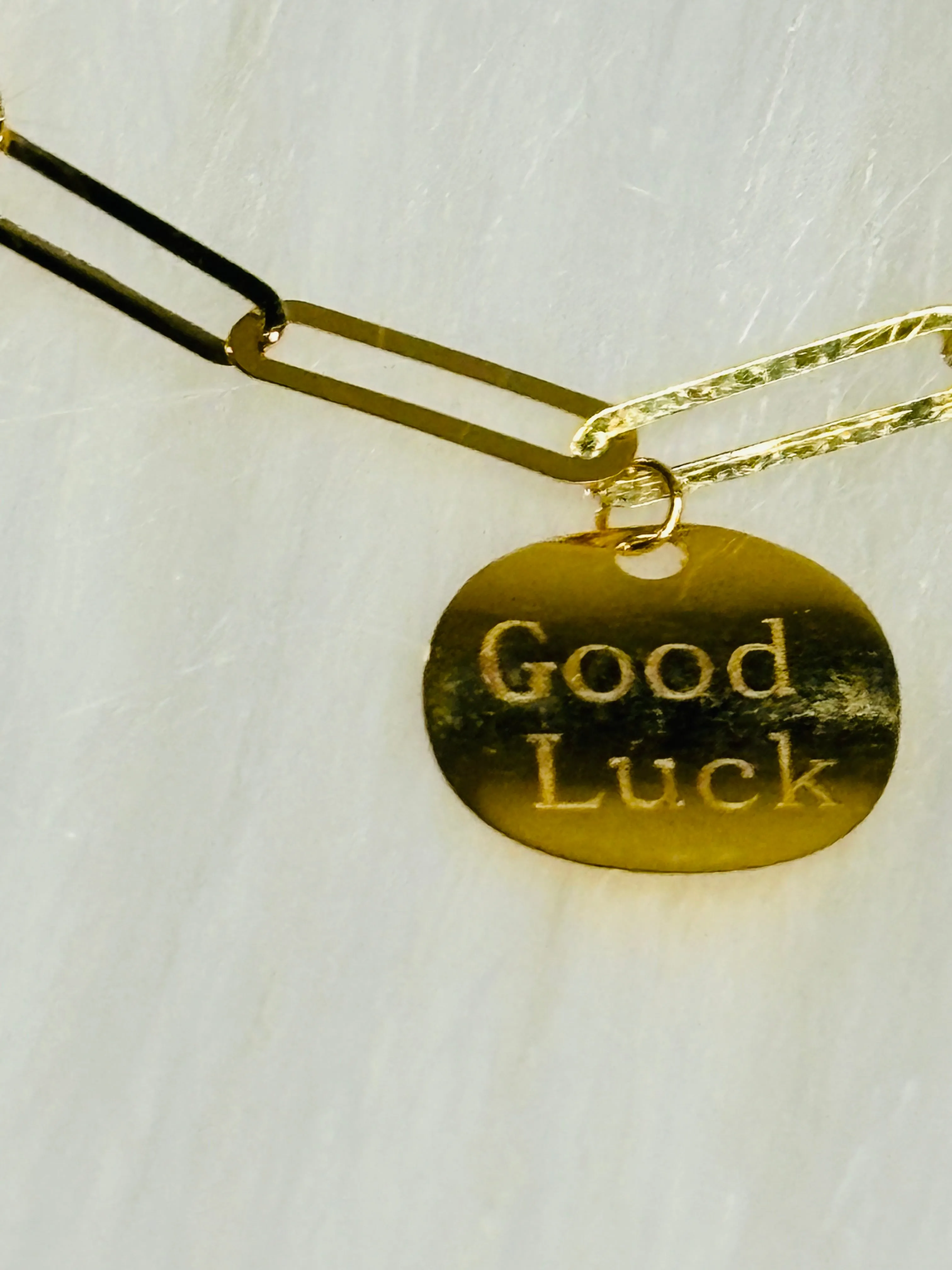 18K Gold Good Luck Bracelet