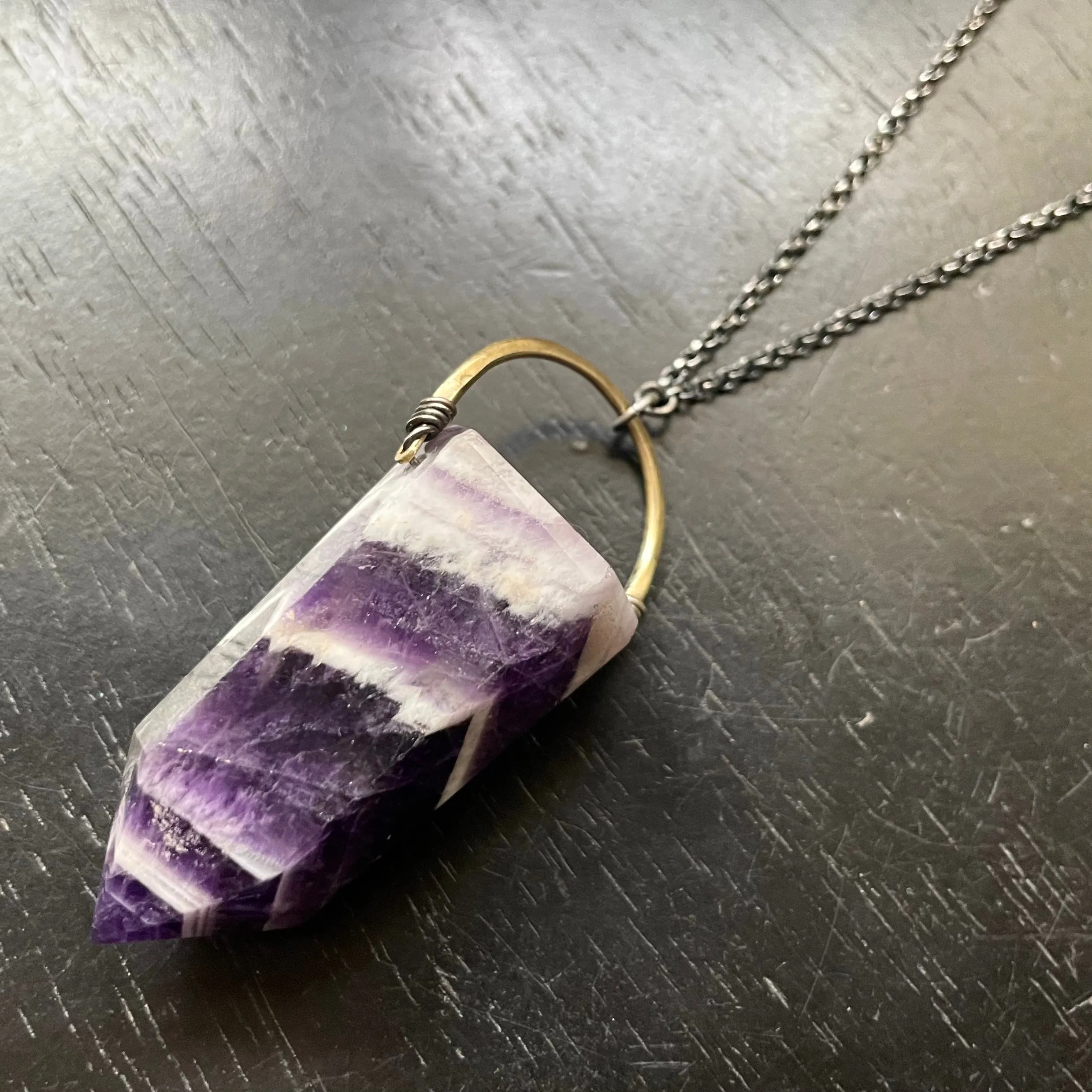 Amethyst Monumentaliswoman Necklace #2