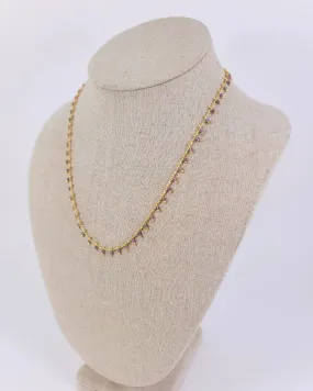 Amethyst Trimmed Necklace