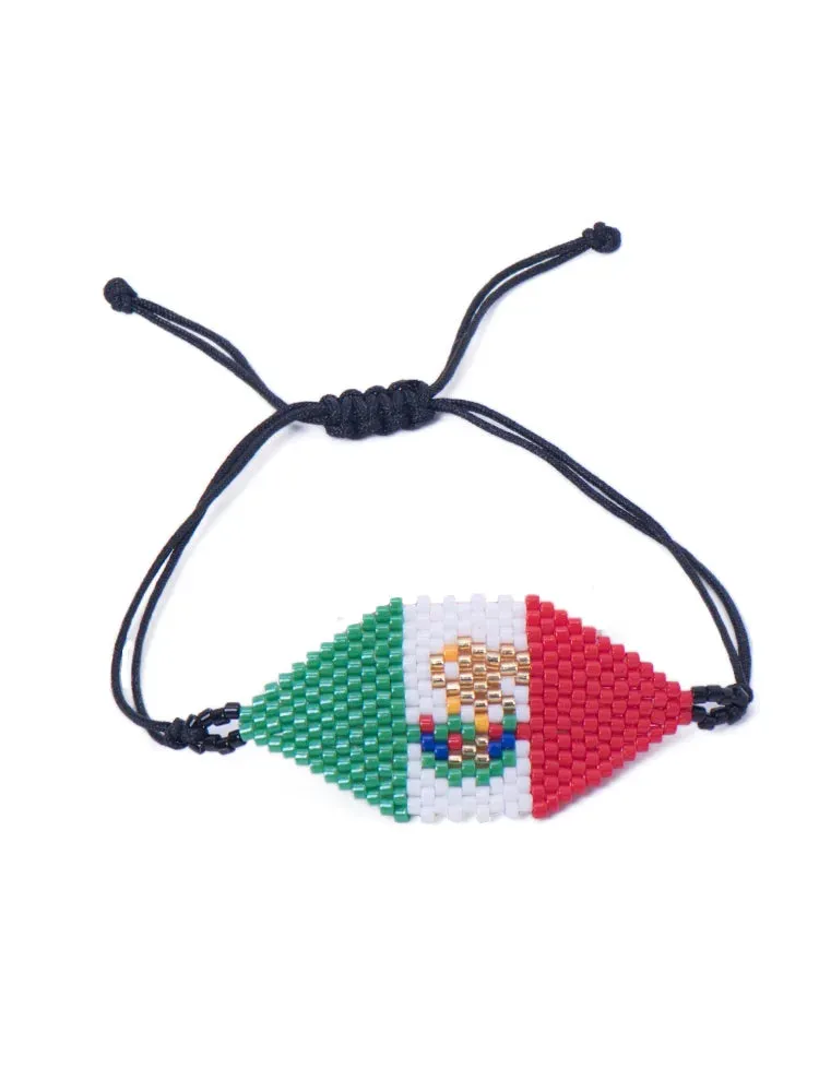 Amulet Lucky Rope Bracelet with Turkish Bead for Women