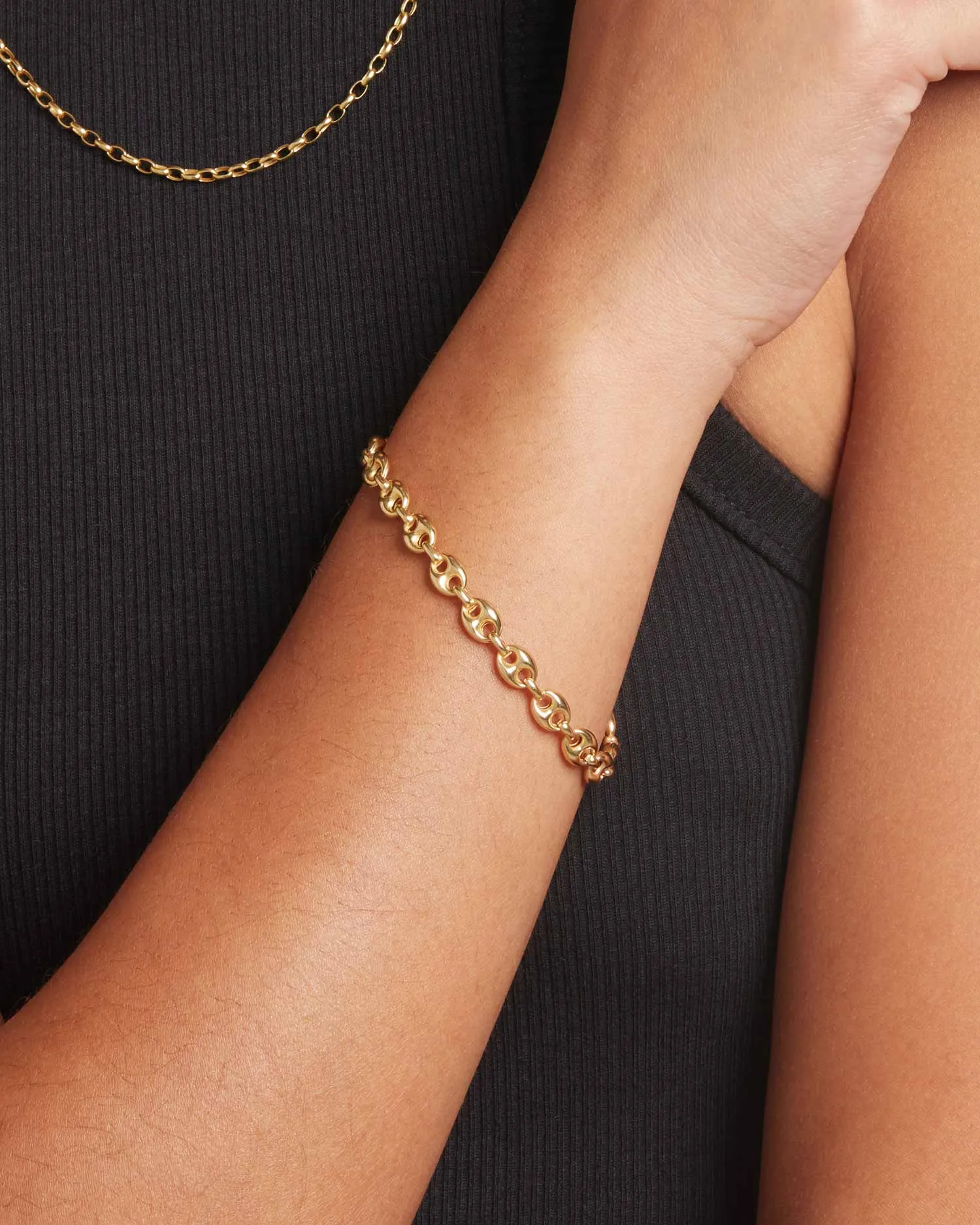 Anchor Chain Bracelet