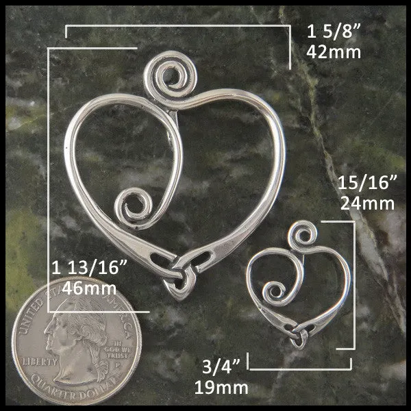 Anna's Heart Celtic Pendant