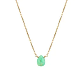 Ava Necklace ~ Chrysoprase