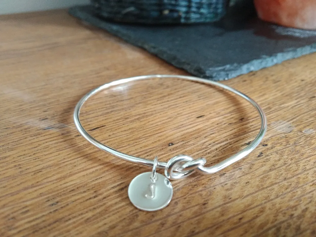 Bangle - Friendship Knot with Charm