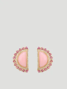 Blush Dome Earrings