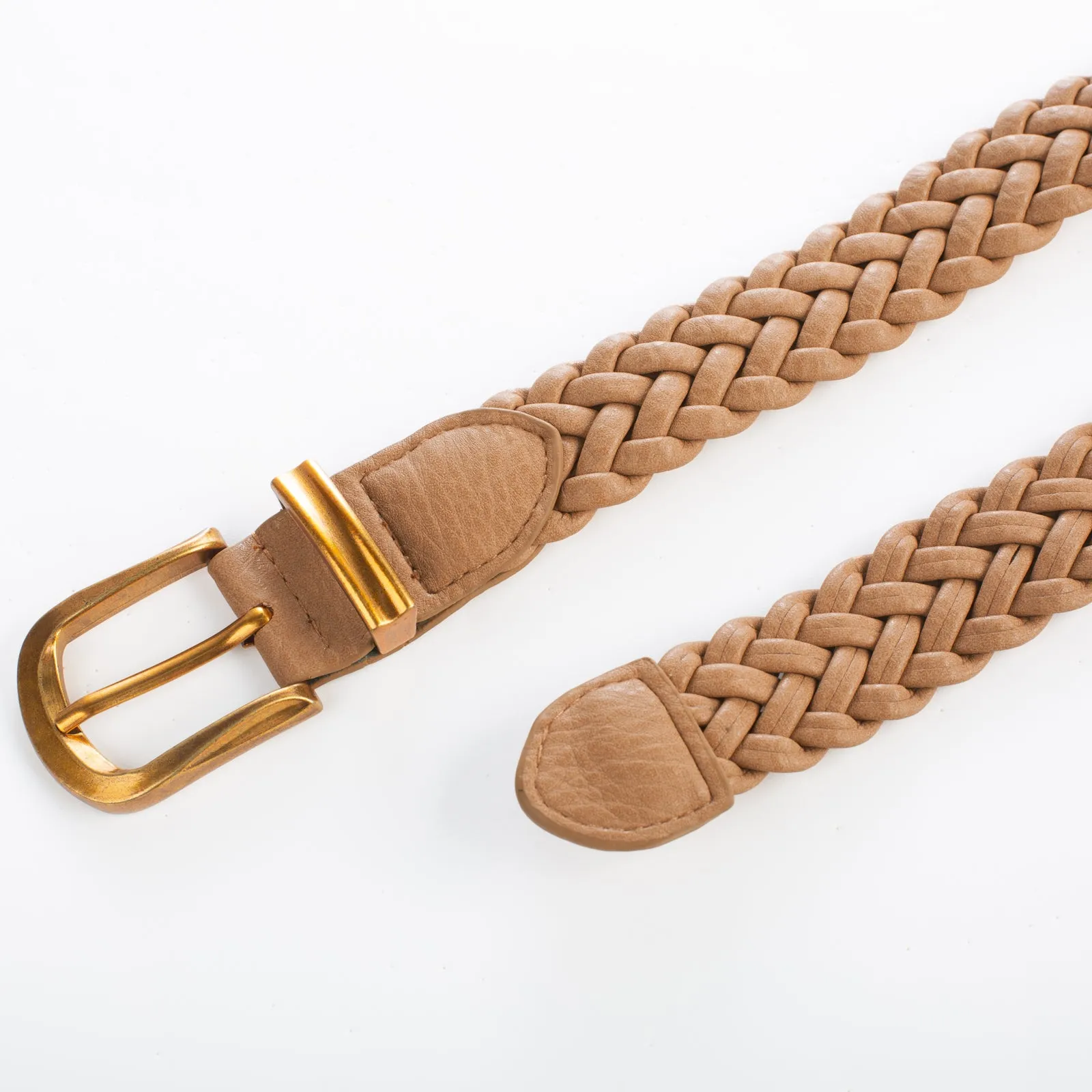 BP Women Vintage Polyurethane Leather Waist Belt Classic Buckle Belt