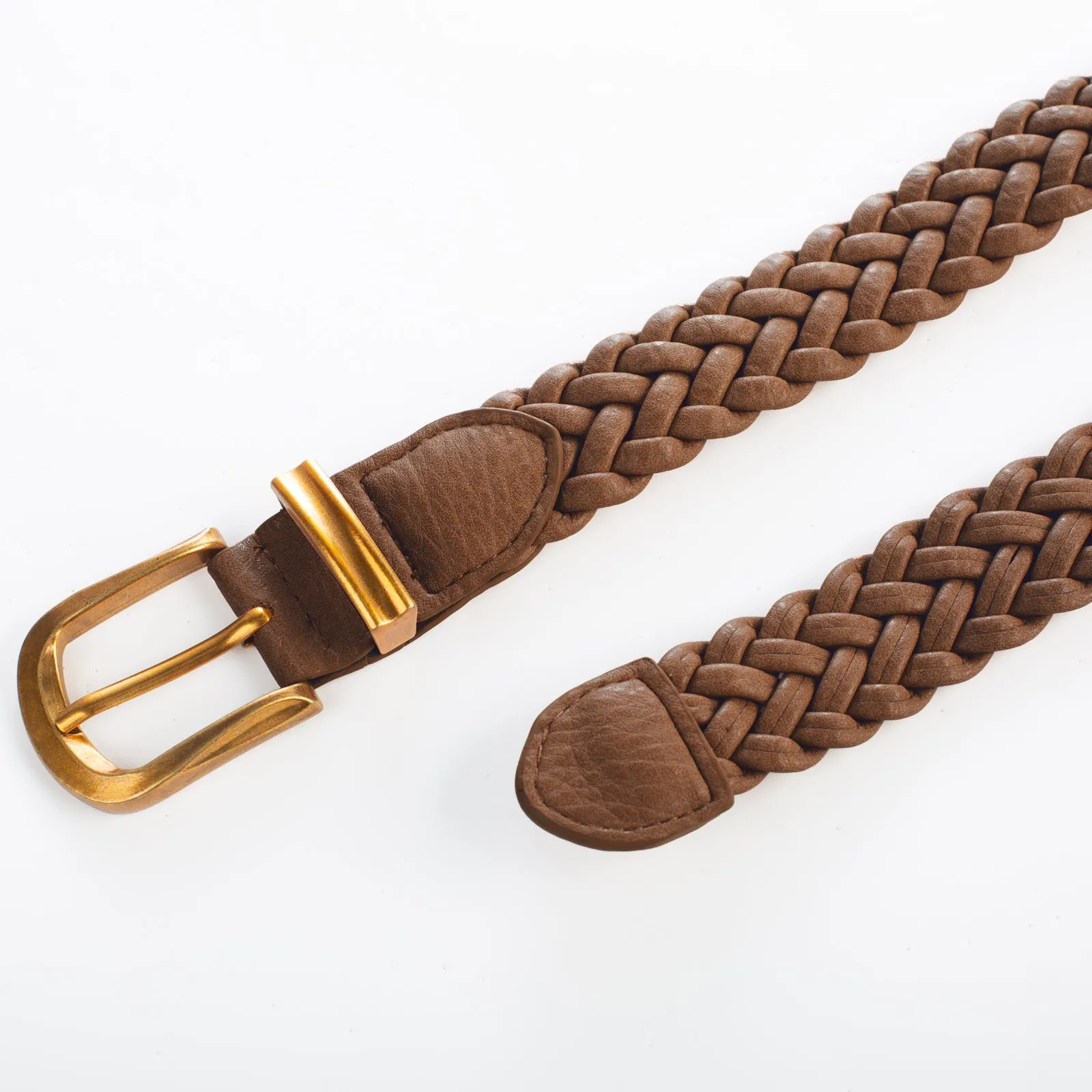 BP Women Vintage Polyurethane Leather Waist Belt Classic Buckle Belt