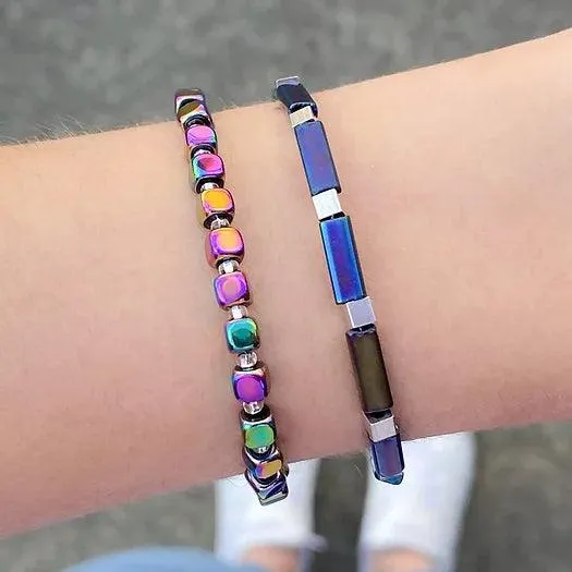 Carrie Elspeth Spectrum Cubes Bracelet