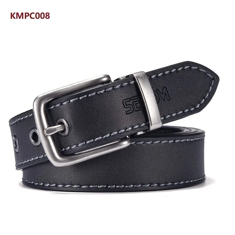 Classic Leather Belt For Men Luxury Business Male Cowhide Leather Belts 3.0 CM Casual Pin Buckle Belt For Men Dropshipping