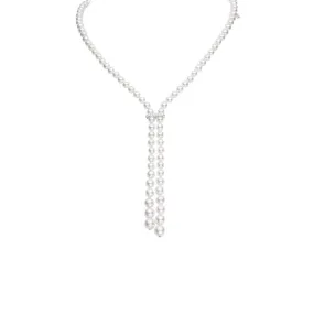 Convertible Graduated Akoya Pearl Necklace