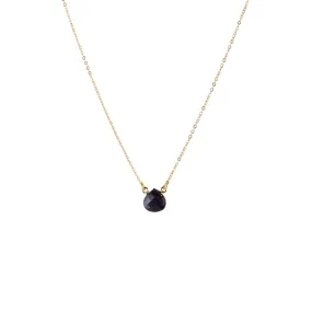 Cosmos Navy Sunstone Necklace