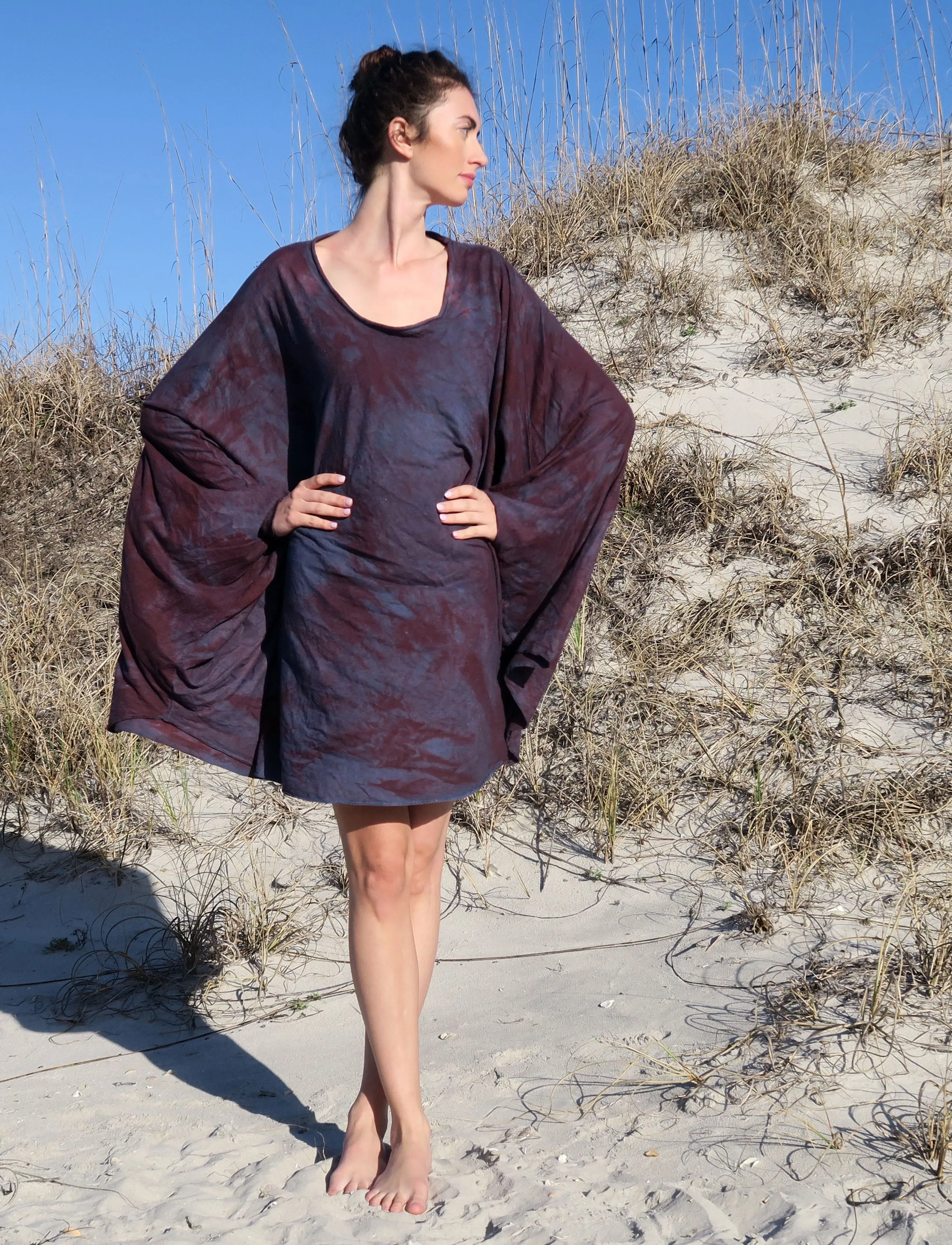 Crescent Aphrodite Short Kaftan