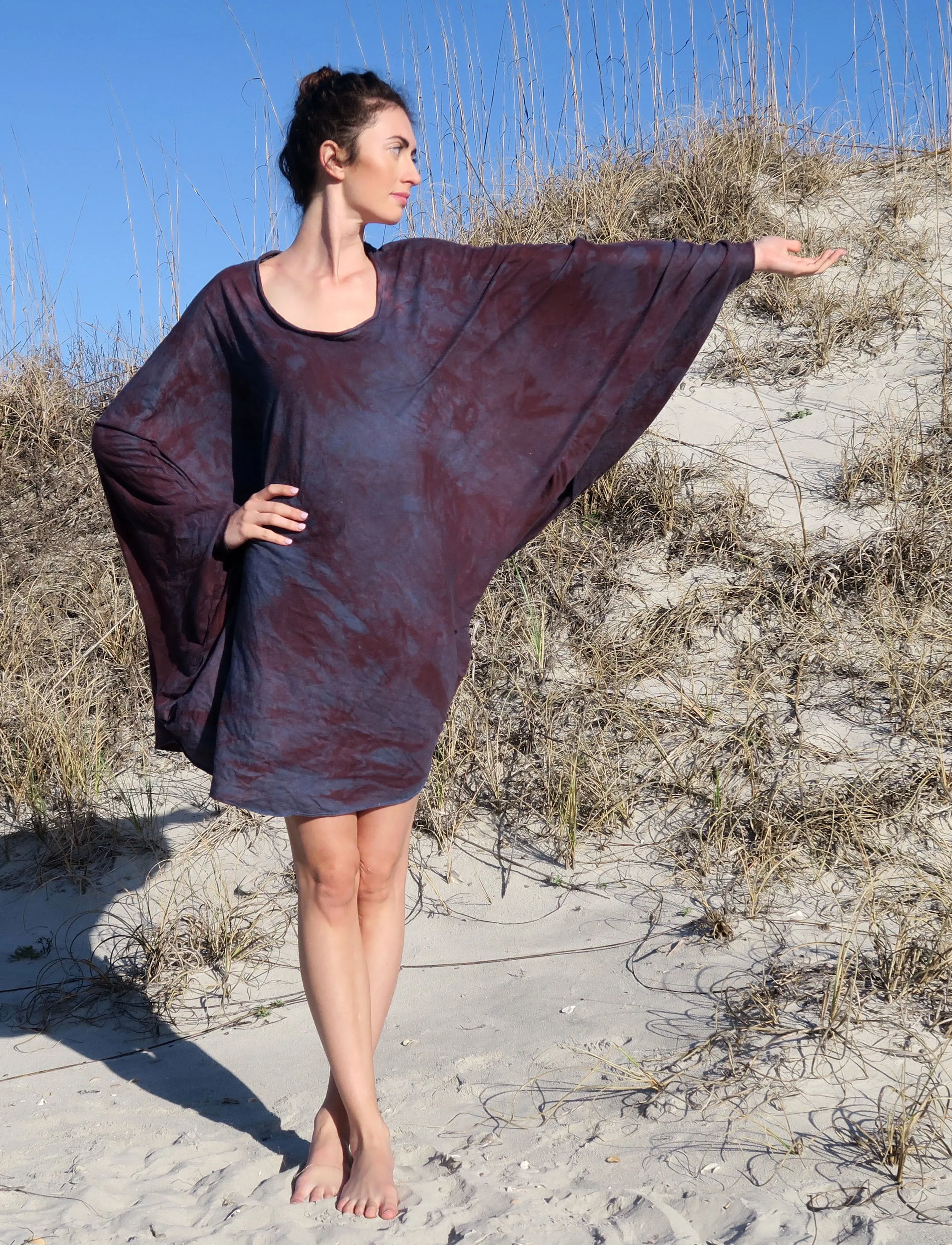 Crescent Aphrodite Short Kaftan