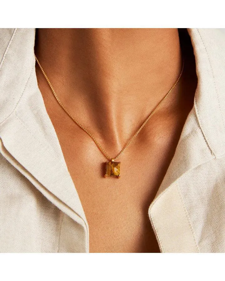 Dean Davidson Nomad Midi Gemstone Pendant Necklace