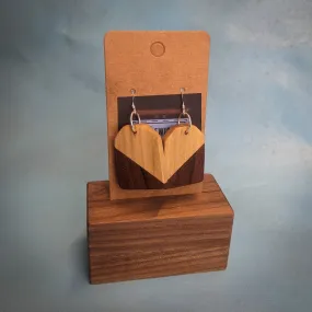 Diagonal Tag Dangle Earrings