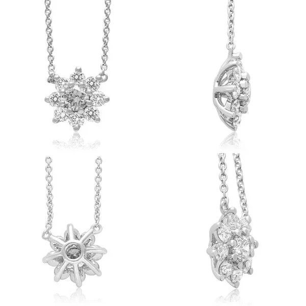Diamond Starburst Necklace