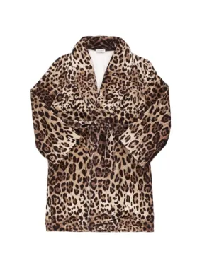 Dolce&amp;Gabbana   All over print cotton bath robe 
