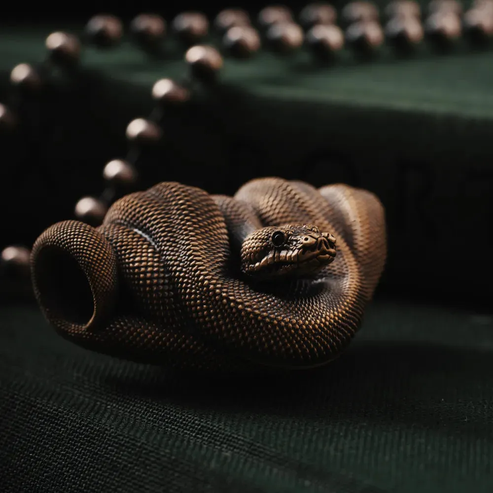 Emerald Tree Boa Pendant