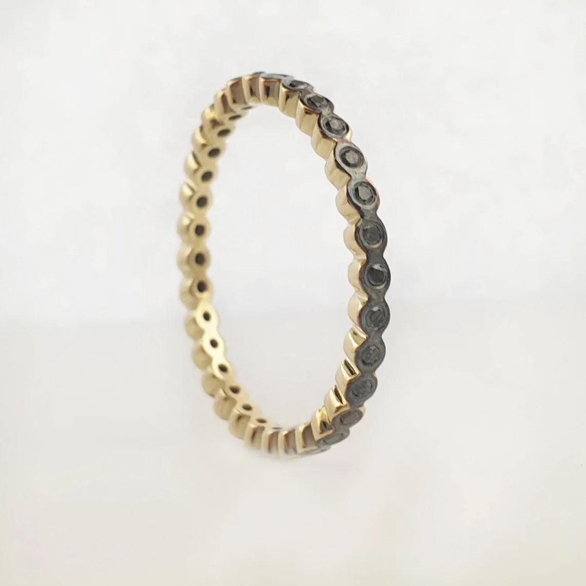 Eternity Black Diamond Ring