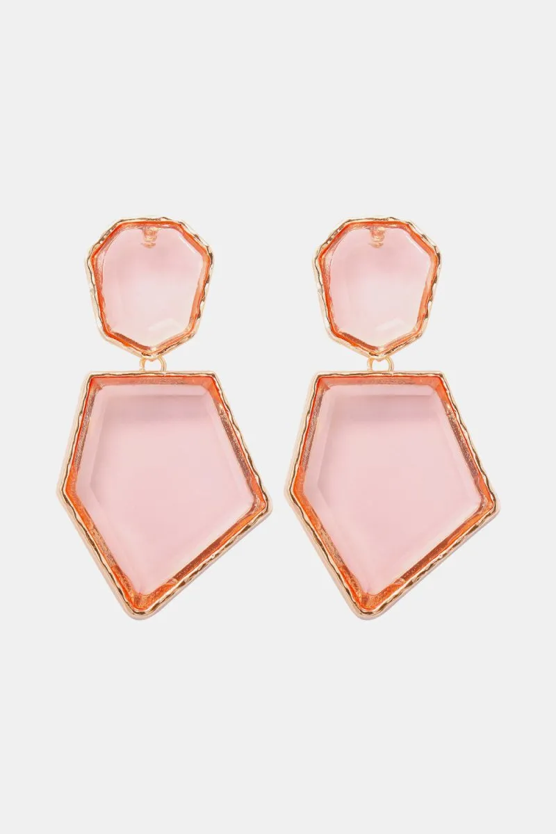 Geometric Shape Dangle Earrings