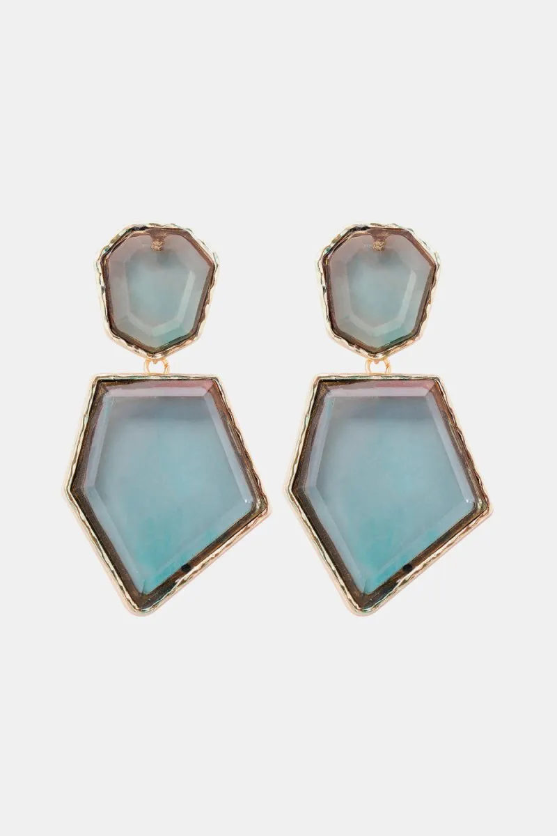 Geometric Shape Dangle Earrings