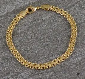 Gold Filled Fancy Links Bracelet