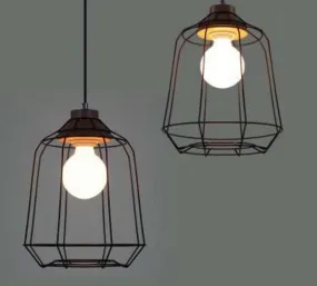 HILDURU Bare Essence Web Hanging Lamp Bottle-Shape