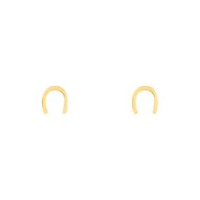 Horseshoe Stud Earrings