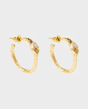 Ivy Gold Plated Earrings