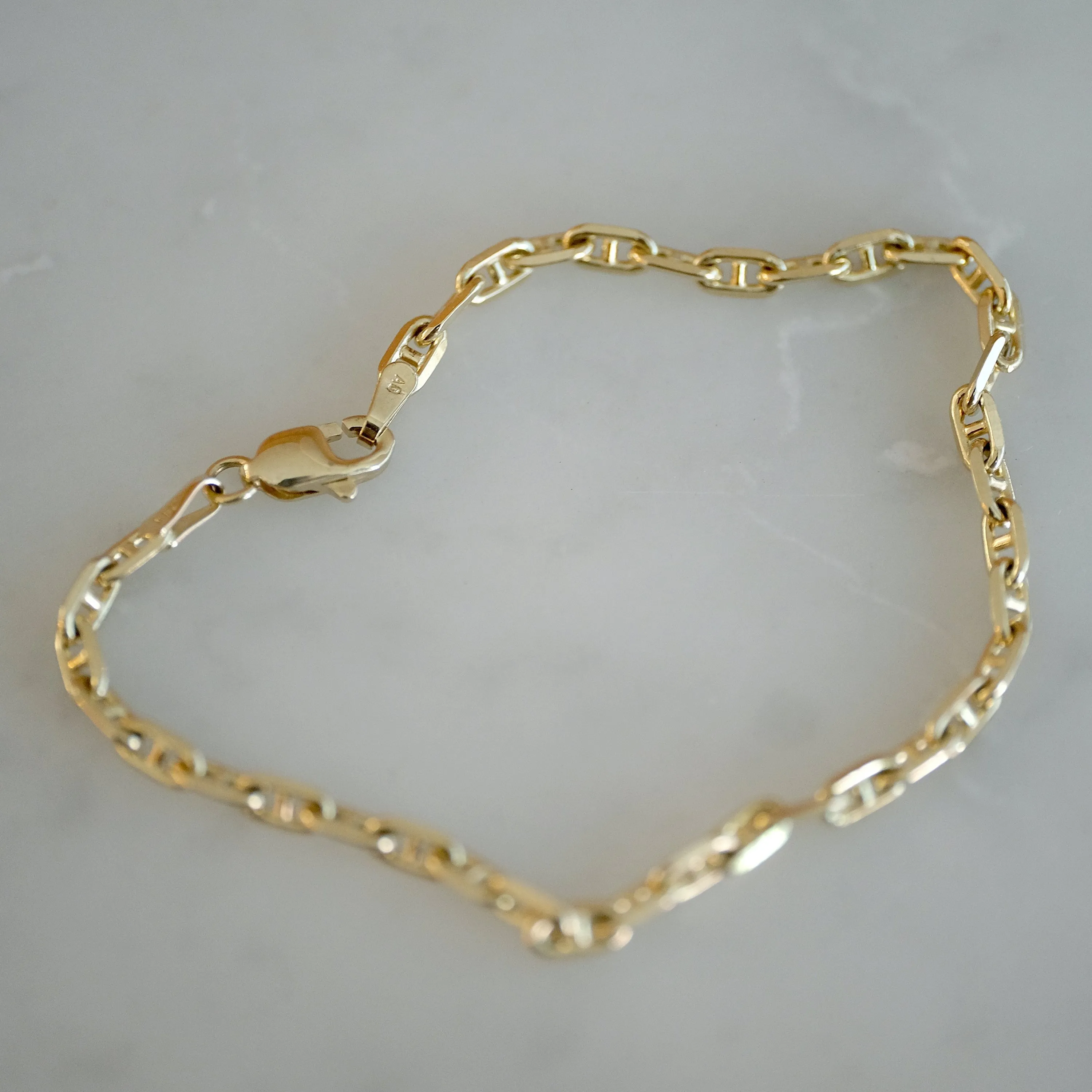 Jumbo Solid Anchor Bracelet