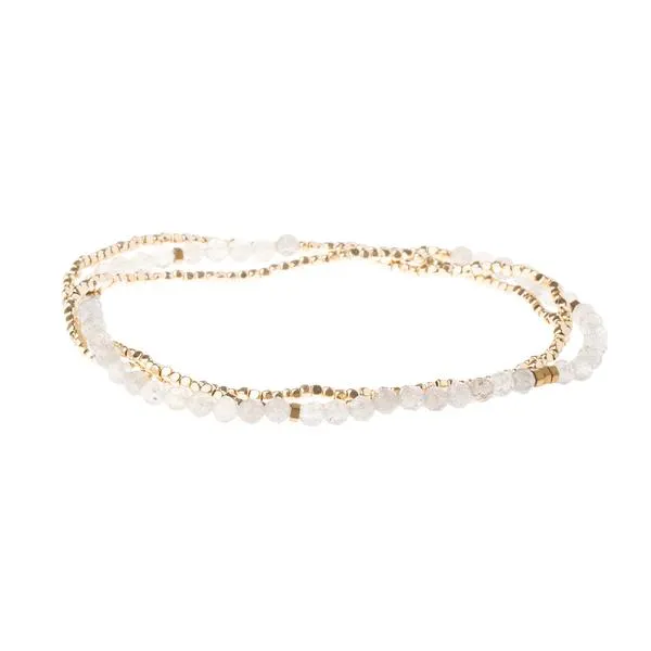 Labordorite Gold Delicate Wrap
