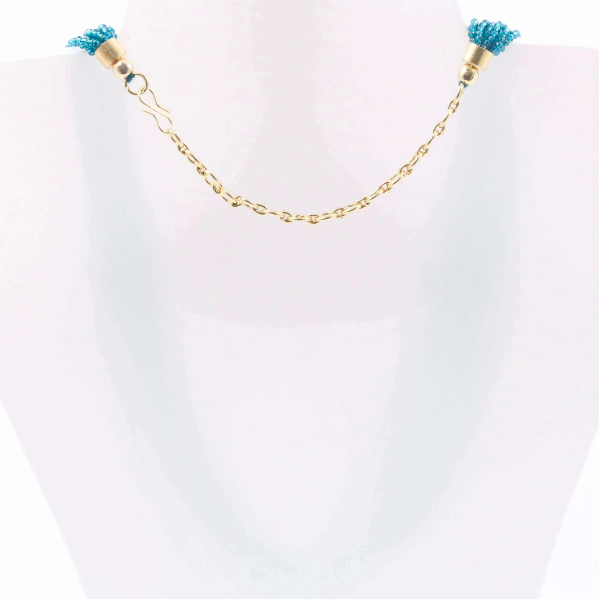 Layered CZ Necklace Crystal Necklace Beaded Necklace Long Necklace Layered Necklace Indian Necklace Fashion Necklace 2mm Faceted Necklace SKU 6142862