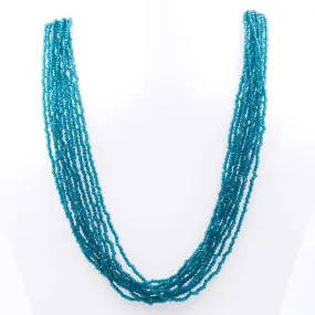 Layered CZ Necklace Crystal Necklace Beaded Necklace Long Necklace Layered Necklace Indian Necklace Fashion Necklace 2mm Faceted Necklace SKU 6142862