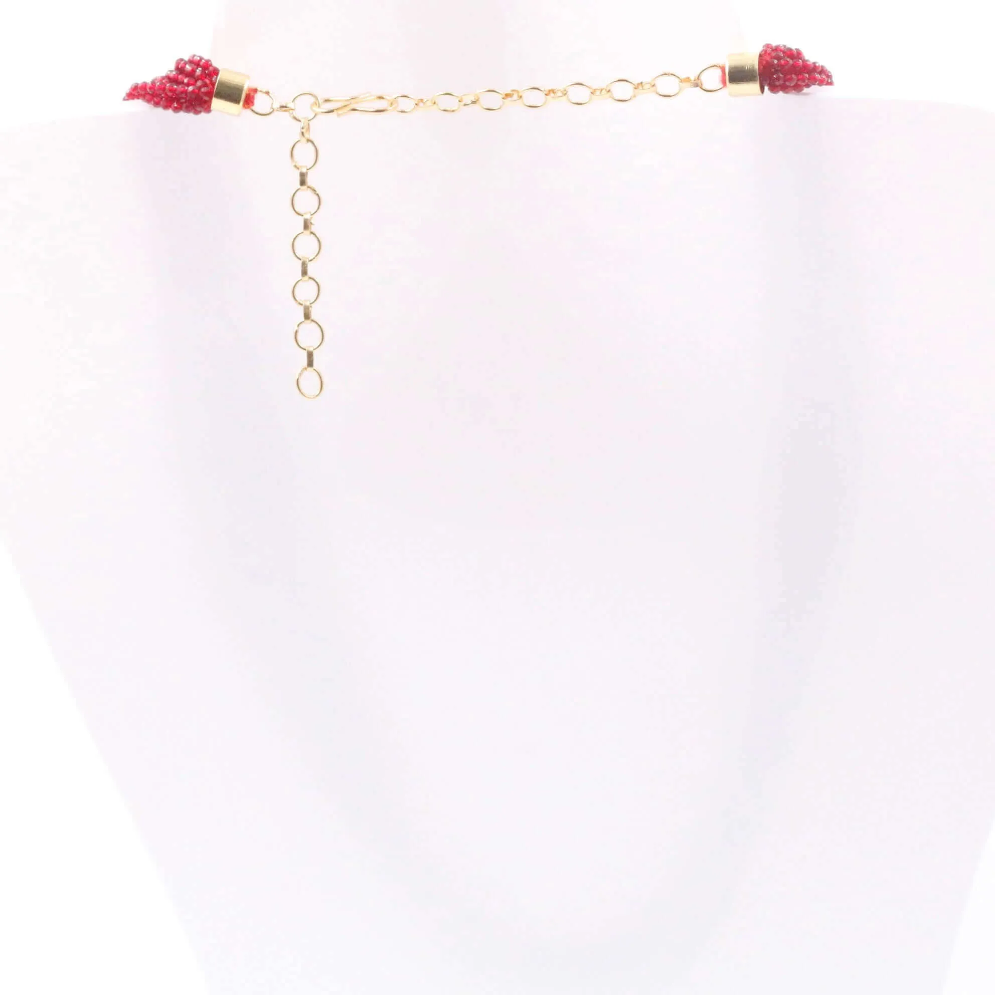 Layered CZ Necklace Crystal Necklace Beaded Necklace Long Necklace Layered Necklace Indian Necklace Fashion Necklace 2mm Faceted Necklace SKU 6142862