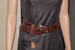 Leather belt