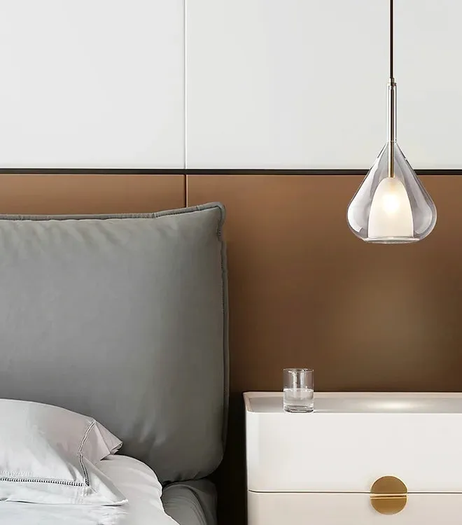 LED Modern Italian Style Droplet Design Decorative Simple Pendant Light