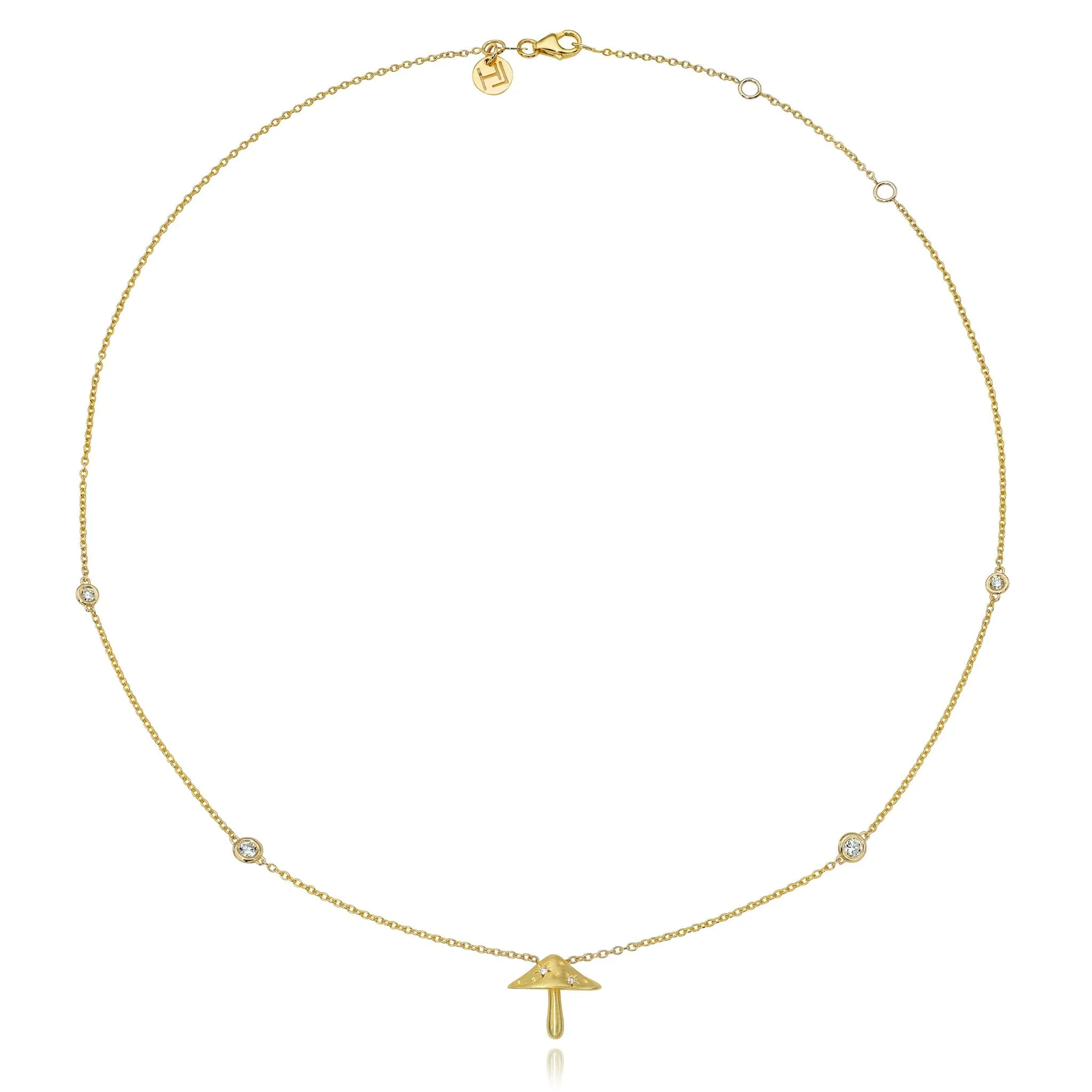 LH x Alice Mushroom Orbit Necklace | Ready to Ship