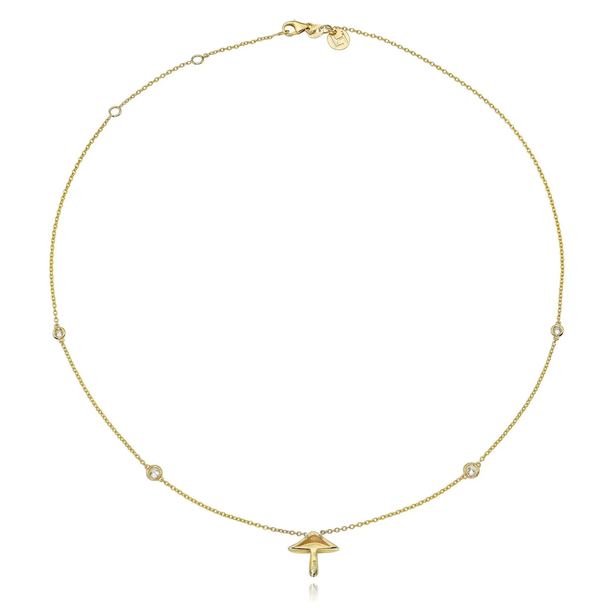 LH x Alice Mushroom Orbit Necklace | Ready to Ship