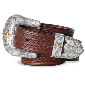 Longhorn Buckle Set - 1 1/2"