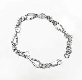 Looped Over Oars Link Rowing Bracelet