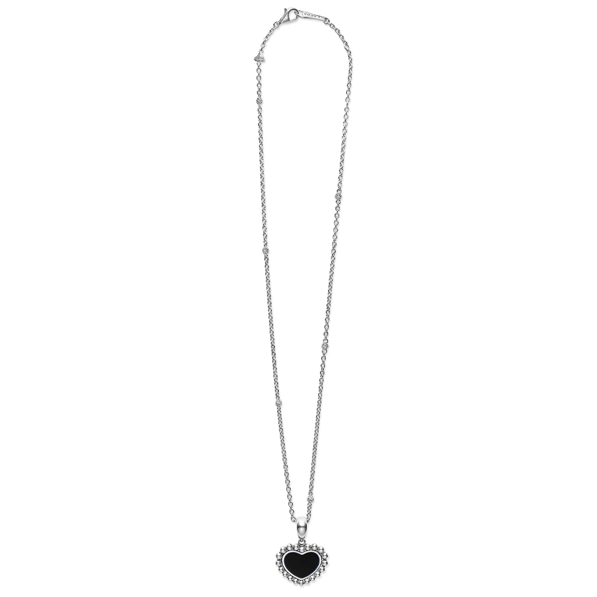 Maya Onyx Heart Necklace