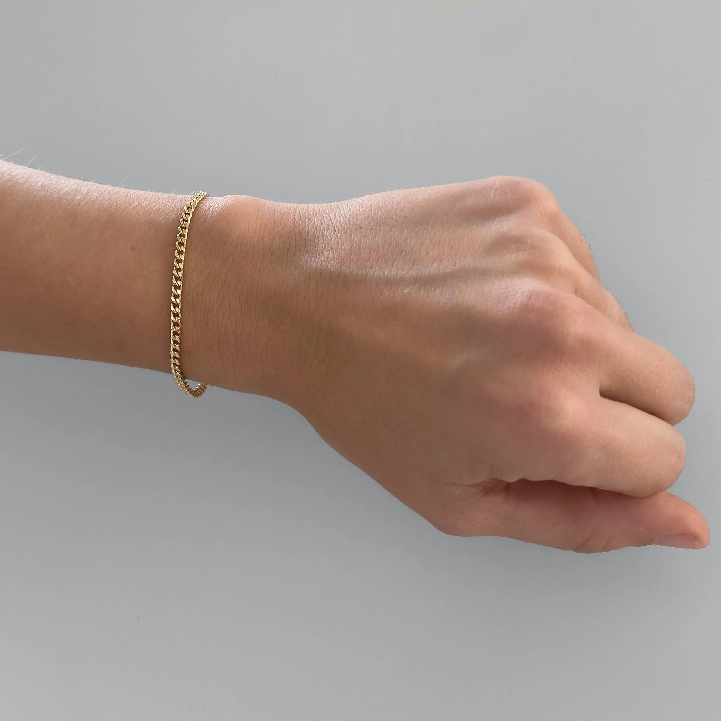 Mini Drew Curb Bracelet