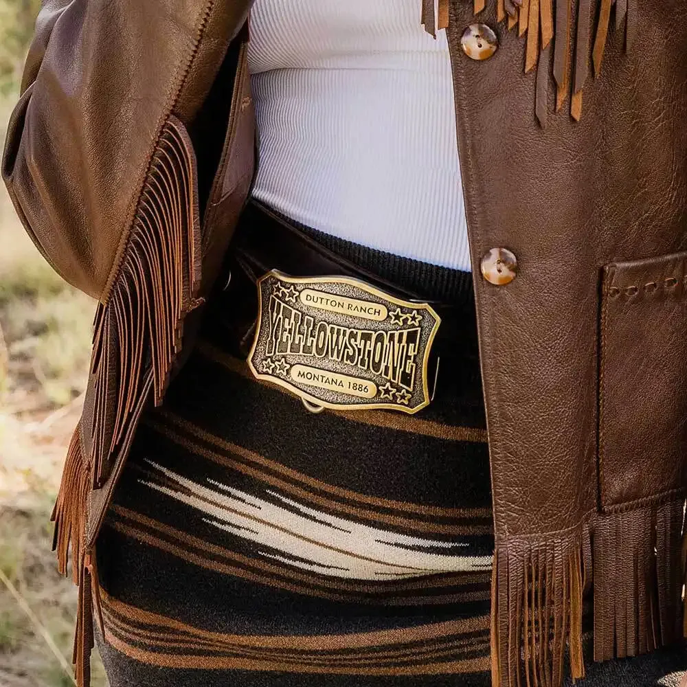Montana Silversmiths The Y Yellowstone Star Attitude Buckle
