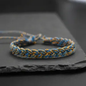Multi-Color Tibetan Buddhist Bracelet for Yoga & Friendship