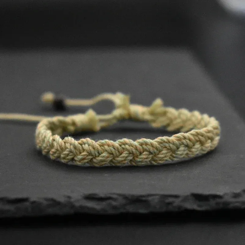 Multi-Color Tibetan Buddhist Bracelet for Yoga & Friendship