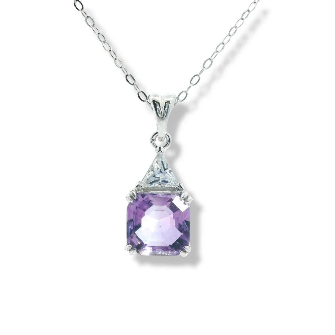 Natural Amethyst Jewelry Set