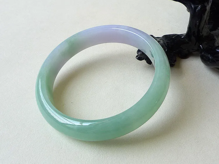 Natural Jade Bangle Jadeite Bangle Internal Diameter 55.3mm BER1031