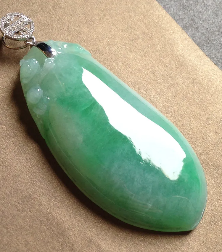 Natural Jade Pendant Jadeite Pendant PT483