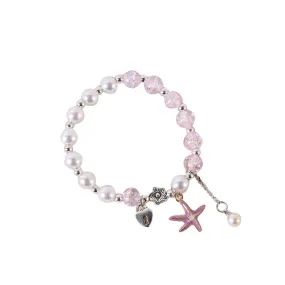 New Artistic Temperament Girlfriends Cracked Cystal Bracelet Female Wholesale Niche Japanese and Korean Kitty Bracelet